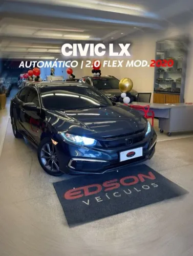 Honda Civic Sedan LX 2.0 Flex 16V Aut. 4P 2020