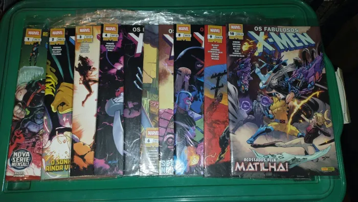 Fabulosos X-Men fase atual 01 a 10