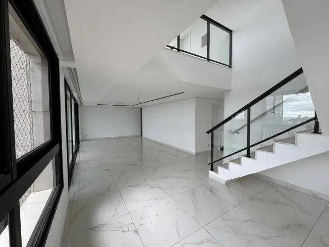 Cobertura 4 Quartos para alugar, exclusivo no Santa Lucia BH- 440m² - 7 vagas, Lazer compl