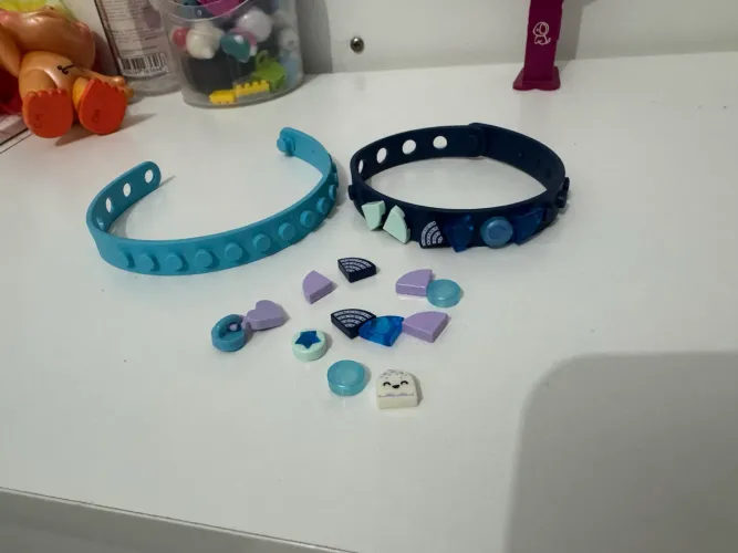 Kit duas pulseiras Lego Dots