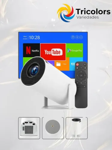 Mini proyector portátil HY300 PRO 120 polegadas