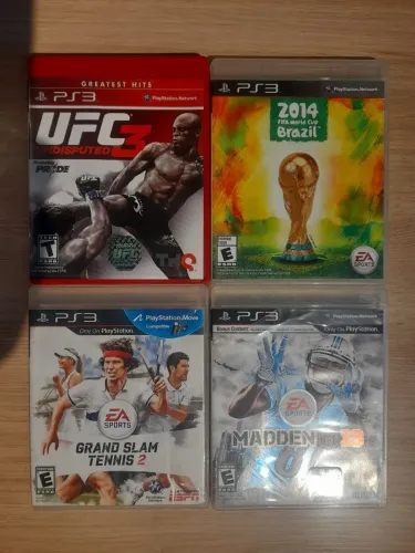 Lote de jogos ps3