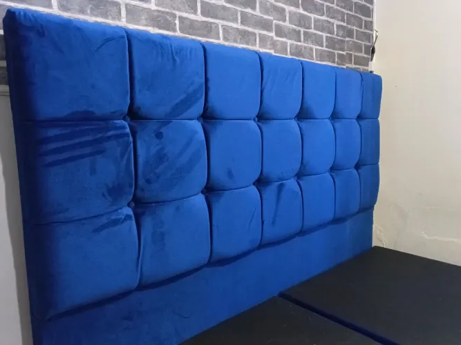 Cabeceira casal várias opções de cores