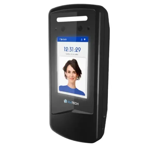 Relógio de ponto com reconhecimento facial
