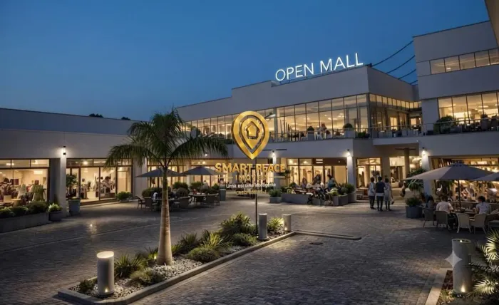 Open Mall Exclusivo, o maior centro comercial de Poá, quiosques, lojas, mega espaço de até