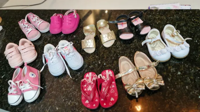 Sapatinho bebê menina 