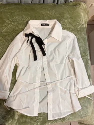 Blusa manga longa formal