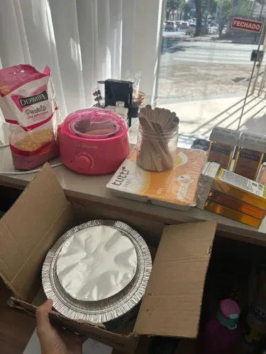 Kit cera depilatória