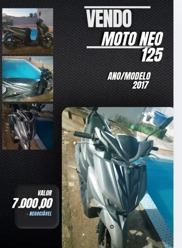 Moto neon 125 automático