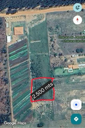 Vendo terreno/chácara em Vera Cruz contendo 2.500 mts á 300 mts do asfalto e com energia