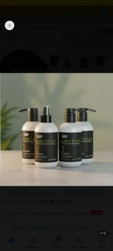 Kit de produtos para onduladas, cacheados e crespa.
