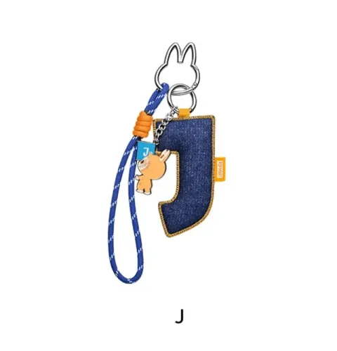 chaveiro labubu da letra j