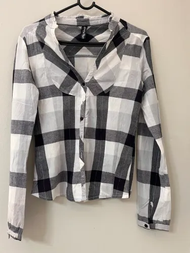Camisa Femenina xadrez tamanho P/36