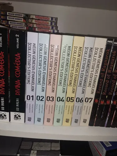 Coleção mangá evangelion