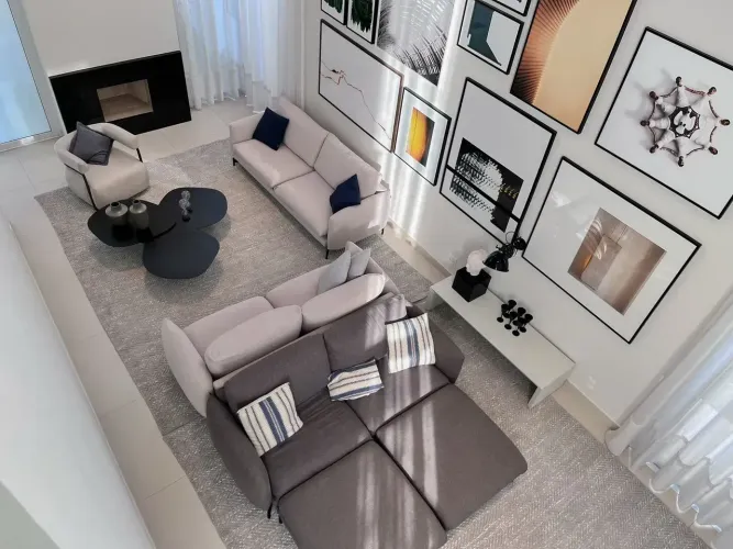 Casa para locação no Cond. Veduta Blue 310m² úteis, 3 suítes, 6 vagas, no Parque da Cidade