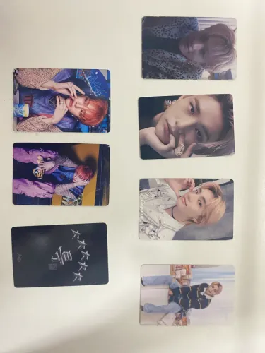 Pack 6 Photocards Hyunjin Stray Kids Fanmade Alta Qualidade.