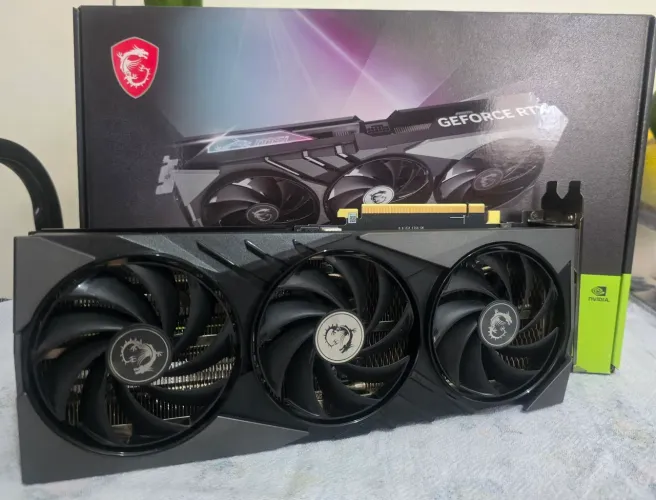RTX 4070 Super MSI Gaming X Slim 12GB - Na Caixa / Com Nota Fiscal
