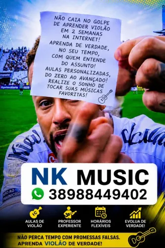 Aulas de violão a domicílio