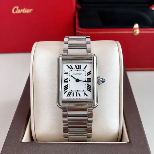 Relógio Cartier tank must 34mm + caixa oficial 