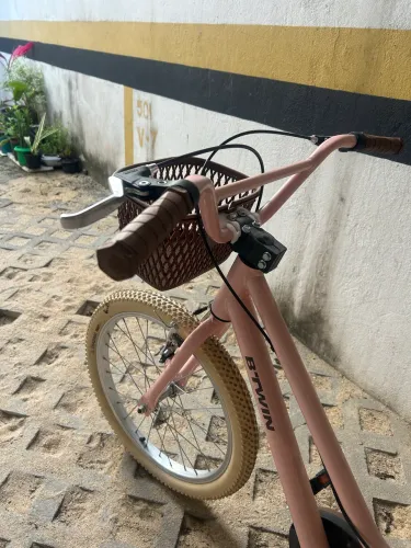 Bicicleta Infantil - Aro 20 Btwin Rosa