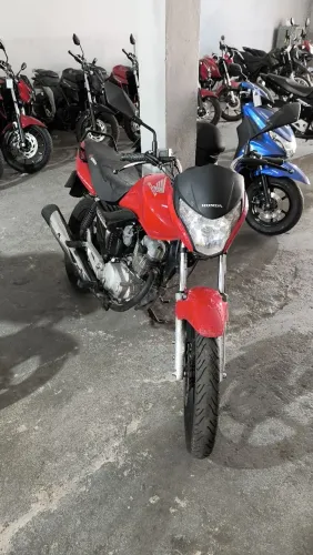 HONDA CG TITAN 150 VERMELHA 2013 Shalon veículos Cariacica
