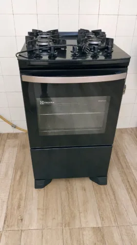 Fogão a Gás 4 Bocas Electrolux, Mesa de Vidro. FE4GB. Ótimo estado!