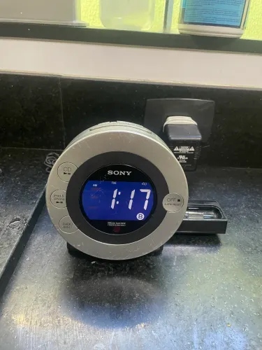 Rádio relógio Sony