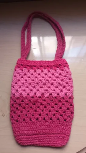 Bolsa Sacola Ecobag em Crochê (Pronta Entrega)