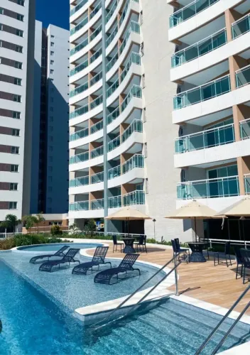 RC-VENDE-SE APT NO ED.FORTALEZA SUL RESIDENCE,2 SUÍTES LAZER COMPLETO