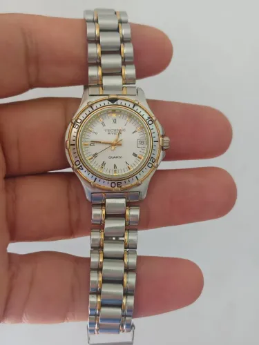 Relógio technos feminino retrô