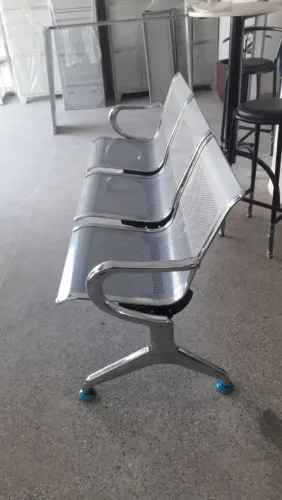 CADEIRAS RECEPCAO LONGARINAS LOJA CENTERACO ITAPUA *