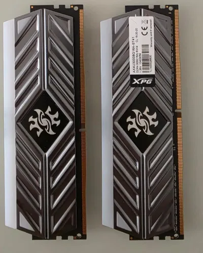 Memória RAM XPG Spectrix D41 RGB 16GB DDR4 3000MHz CL16 Gray