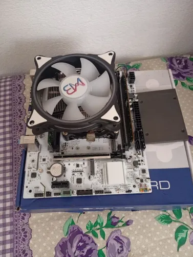 Kit x99 placa mãe+ memória+ TPM+ SSD+ cooler 
