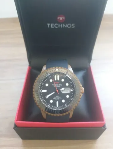 Relógio Technos Automático 8205OH Bronze