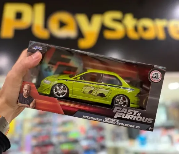 Miniatura Lancer Evolution Velozes e Furiosos Jada 1/24