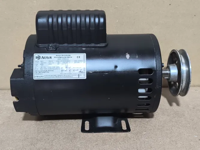 Motor 2 CV semi-novo com polia parcelo em 10x no cartão