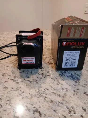 Autotransformador 2000va Bivolt Fiolux ( Com alça)