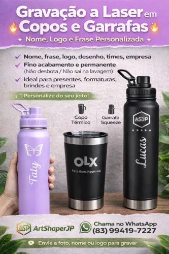 Gravação a laser 24 horas