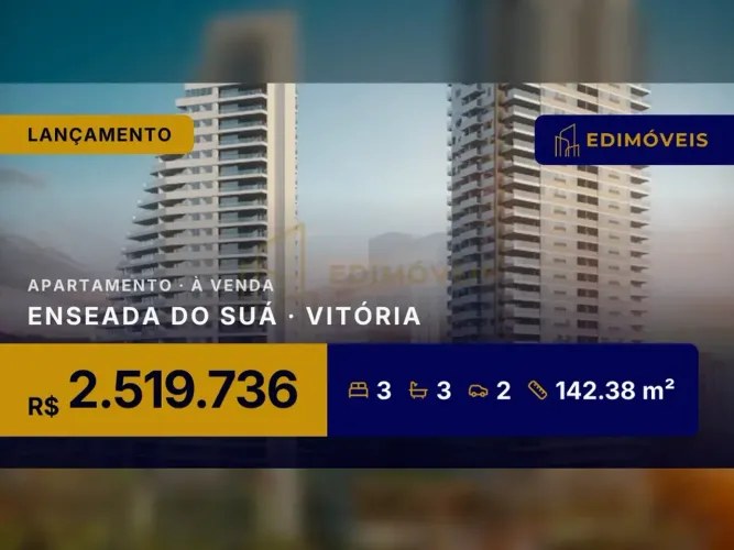 Oportunidade Única: Apartamento com 3 Suítes no Melhor da Enseada do Suá