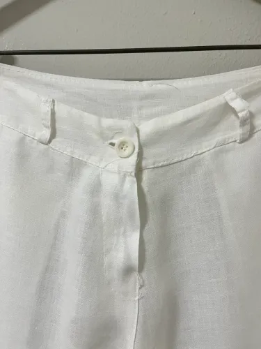 Short em linho masculino tamanho M