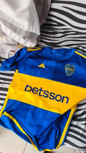 Camisa de time boca juniors