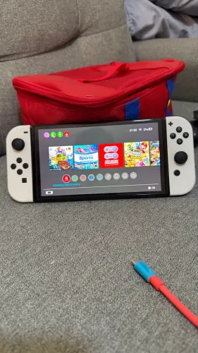 Nintendo switch oled DESBLOQUEADO 