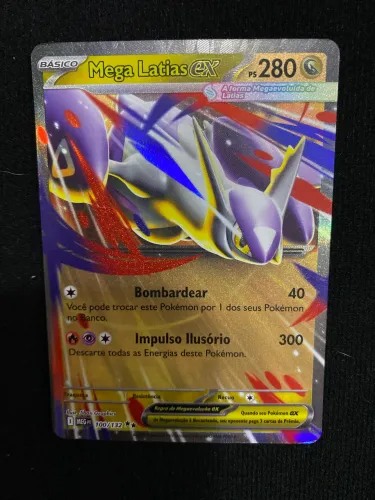 Carta Pokémon Mega Latias ex (100/132)