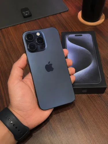 iPhone 15 PRO MAX 256 hb azul metálico