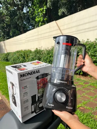 Liquidificador Mondial Turbo Power 550W - Novo na Caixa