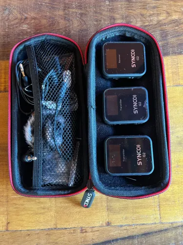 Microfone de lapela Synco 
