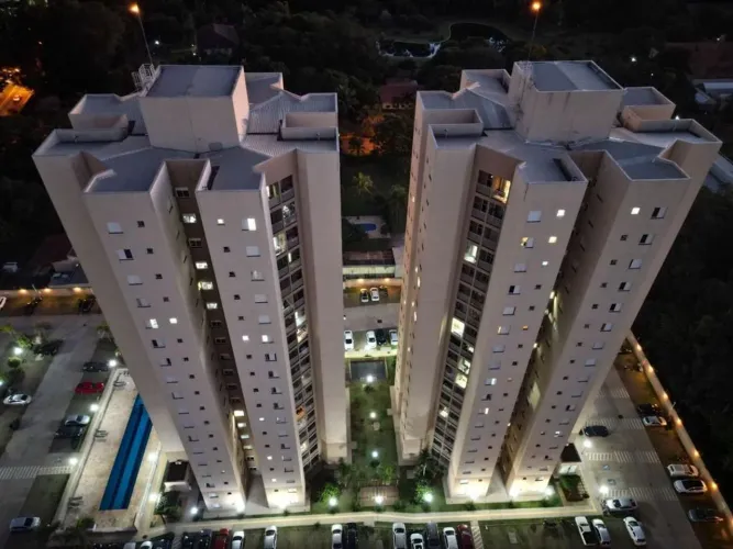 Apartamento à venda em Nova Odessa, Parque Industrial Fritz Bersin, com 2 quartos, com 52