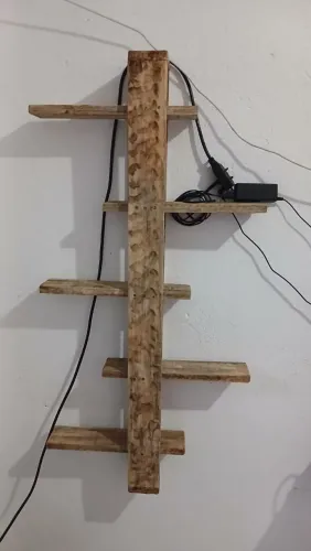 Prateleira rústica 