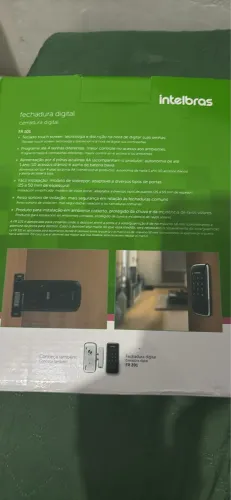 Fechadura eletrônica intelbras