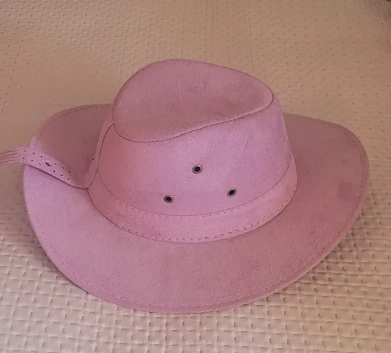 Chapéu de cowboy Rosa